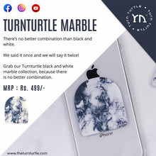 Load image into Gallery viewer, B&amp;W (Inked Marble) | Turn Turtle - The Turn Turtle
