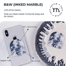 Load image into Gallery viewer, B&amp;W (Inked Marble) | Turn Turtle - The Turn Turtle
